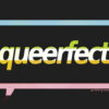I Think You're "QUEERFECT" - Postcard
